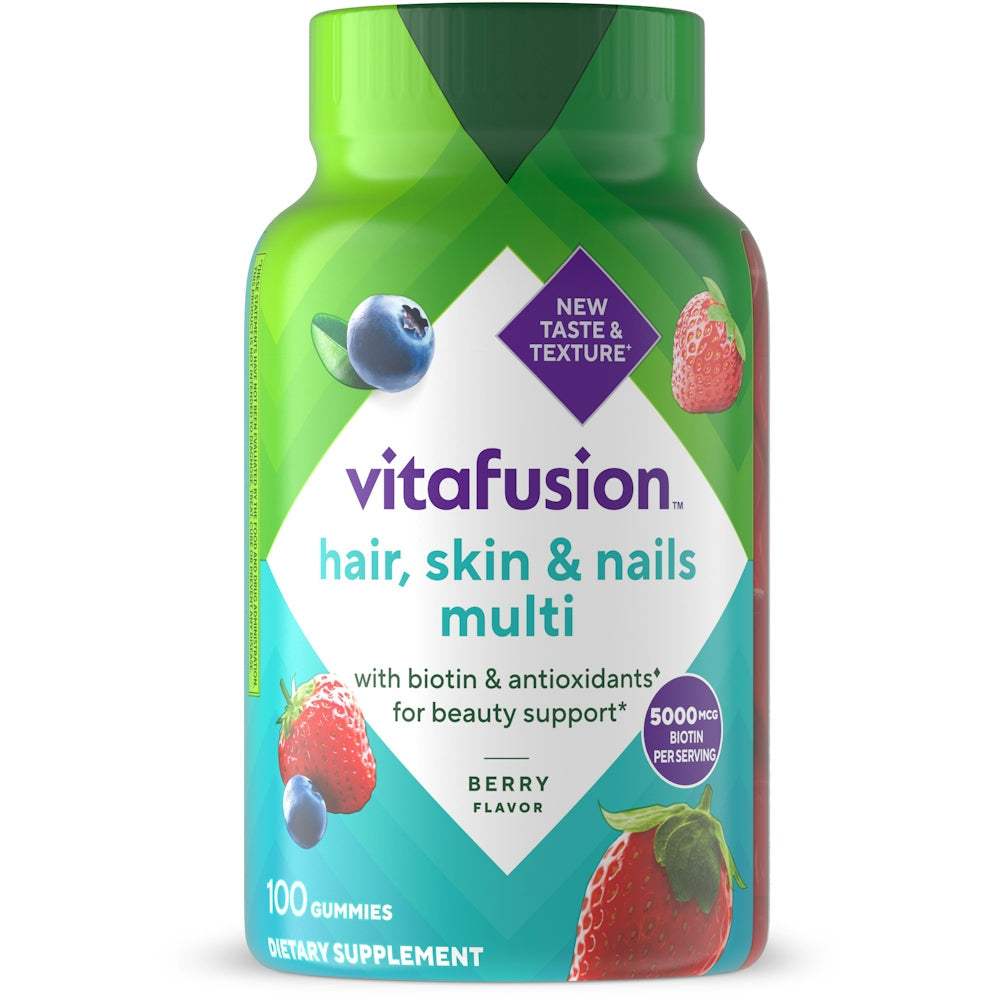 Vitafusion Gorgeous Hair, Skin & Nails Gummies - 100 Count