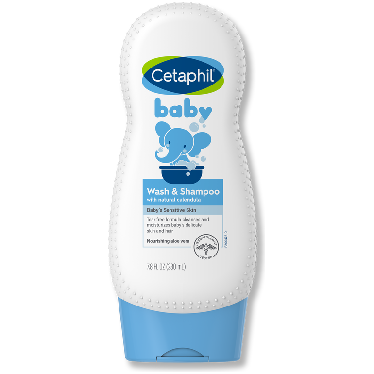 Cetaphil Baby Wash and Shampoo con Caléndula Orgánica, 7.8 Oz
