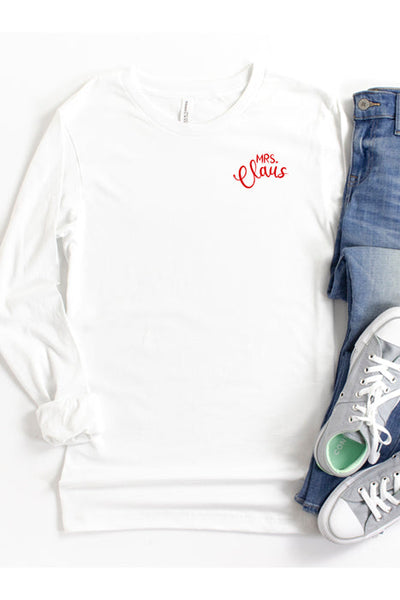 Mrs. Claus Long Sleeve T-Shirt - Korvel