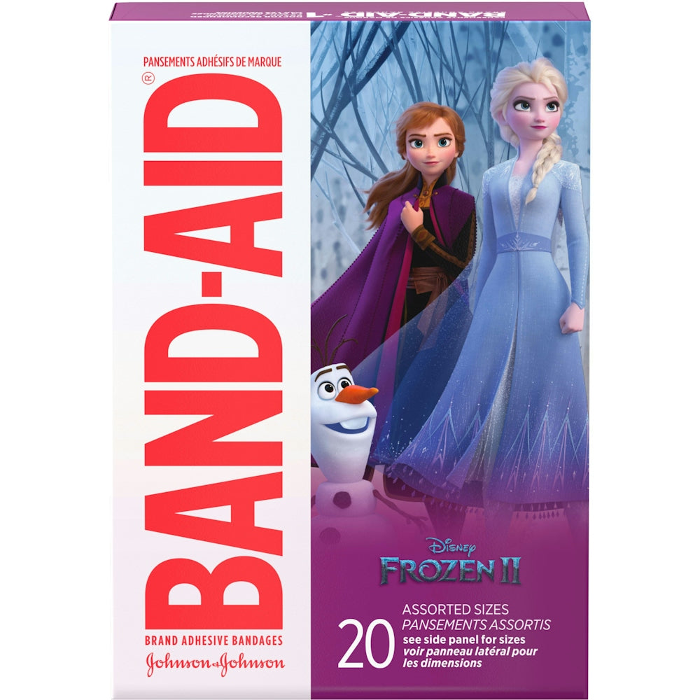 Bandages adhésifs Disney Frozen II - Tailles assorties