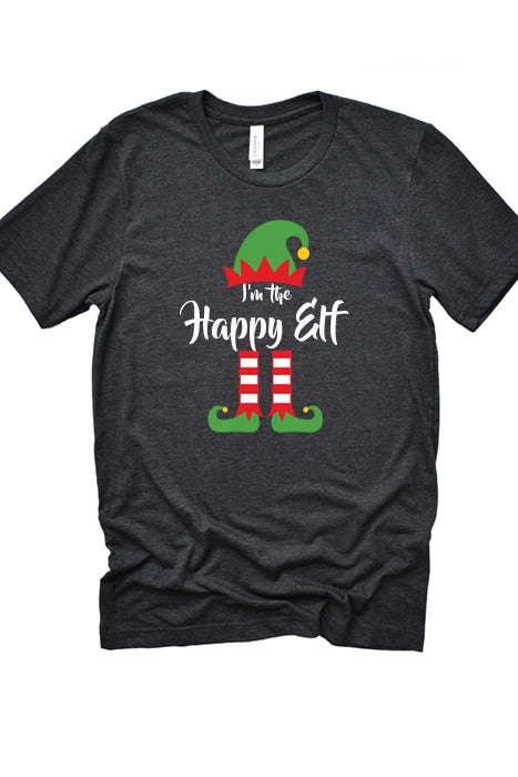 Happy Elf Tee 3037 - Premium Unisex T-Shirt - Korvel