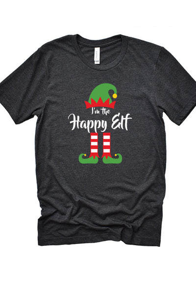 Happy Elf Tee 3037 - Premium Unisex T-Shirt - Korvel