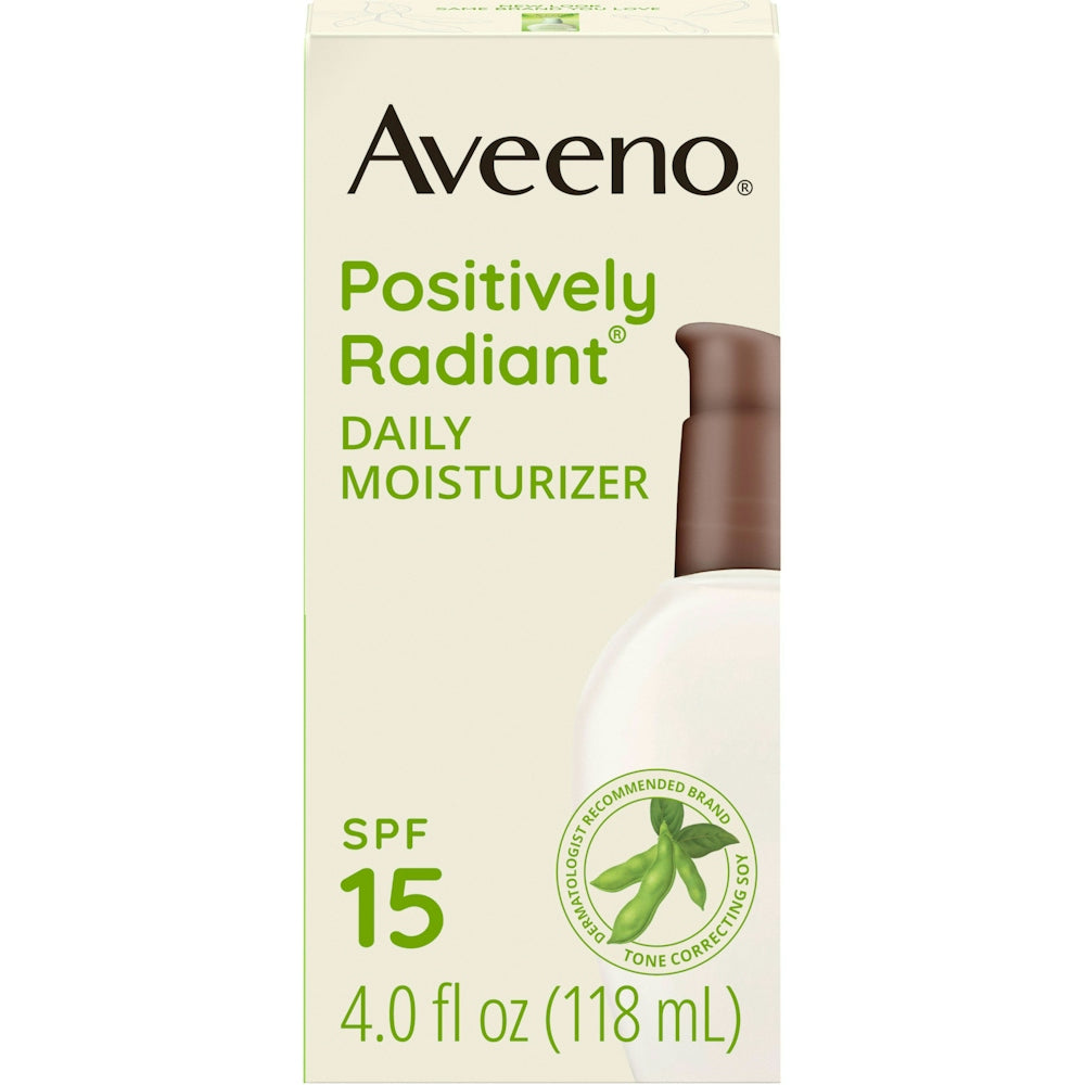 Aveeno Hidratante Facial Diaria Positivamente Radiante – SPF 15