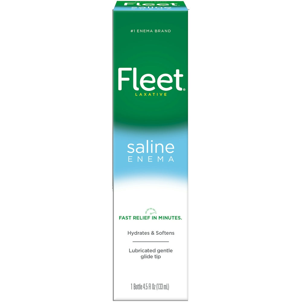 Fleet Saline Enema - 4.5 Fl Oz for Gentle Relief