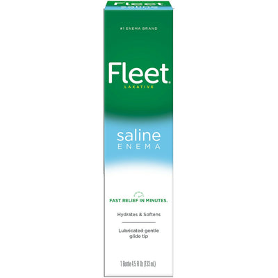 Fleet Saline Enema - 4.5 Fl Oz for Gentle Relief