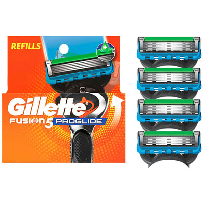 Gillette Fusion5 Pro Glide Razor Blades - 4 Blade Refills