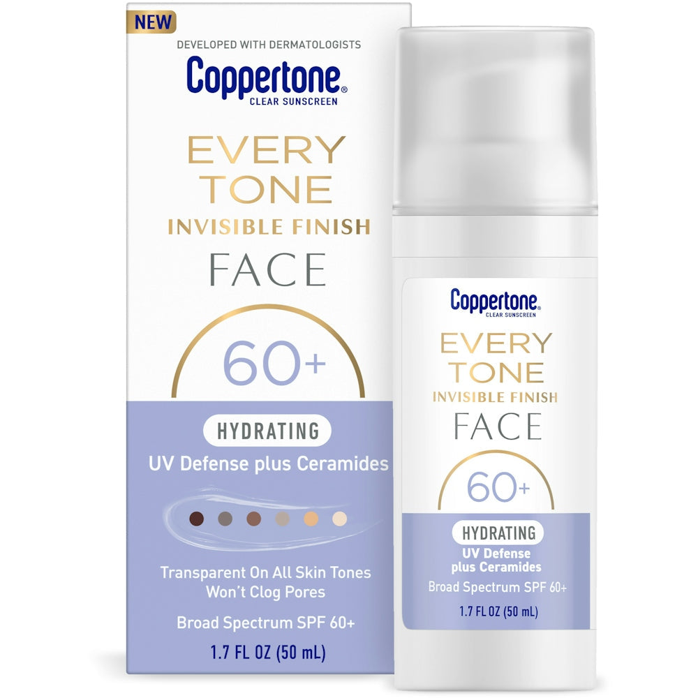 Coppertone Hydrating Sunscreen SPF 60+, 1.7 Fl Oz