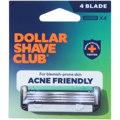 Cartuchos de Repuesto para Afeitar de 4 Cuchillas de Dollar Shave Club - 4ct