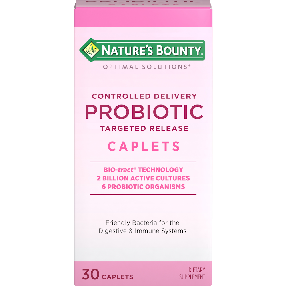 Capletas probióticas de soluciones óptimas de Nature's Bounty