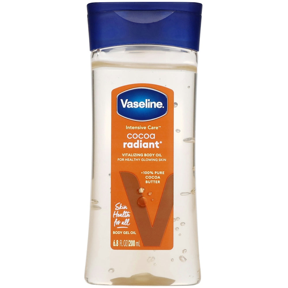 Vaseline Intensive Care Cocoa Radiant Body Gel Oil - 6.8 Fl Oz