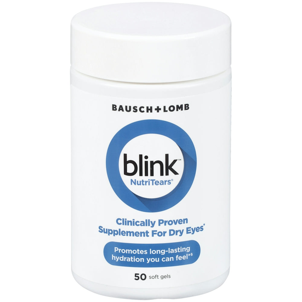 Blink NutriTears Softgels for Eye Hydration - 50ct