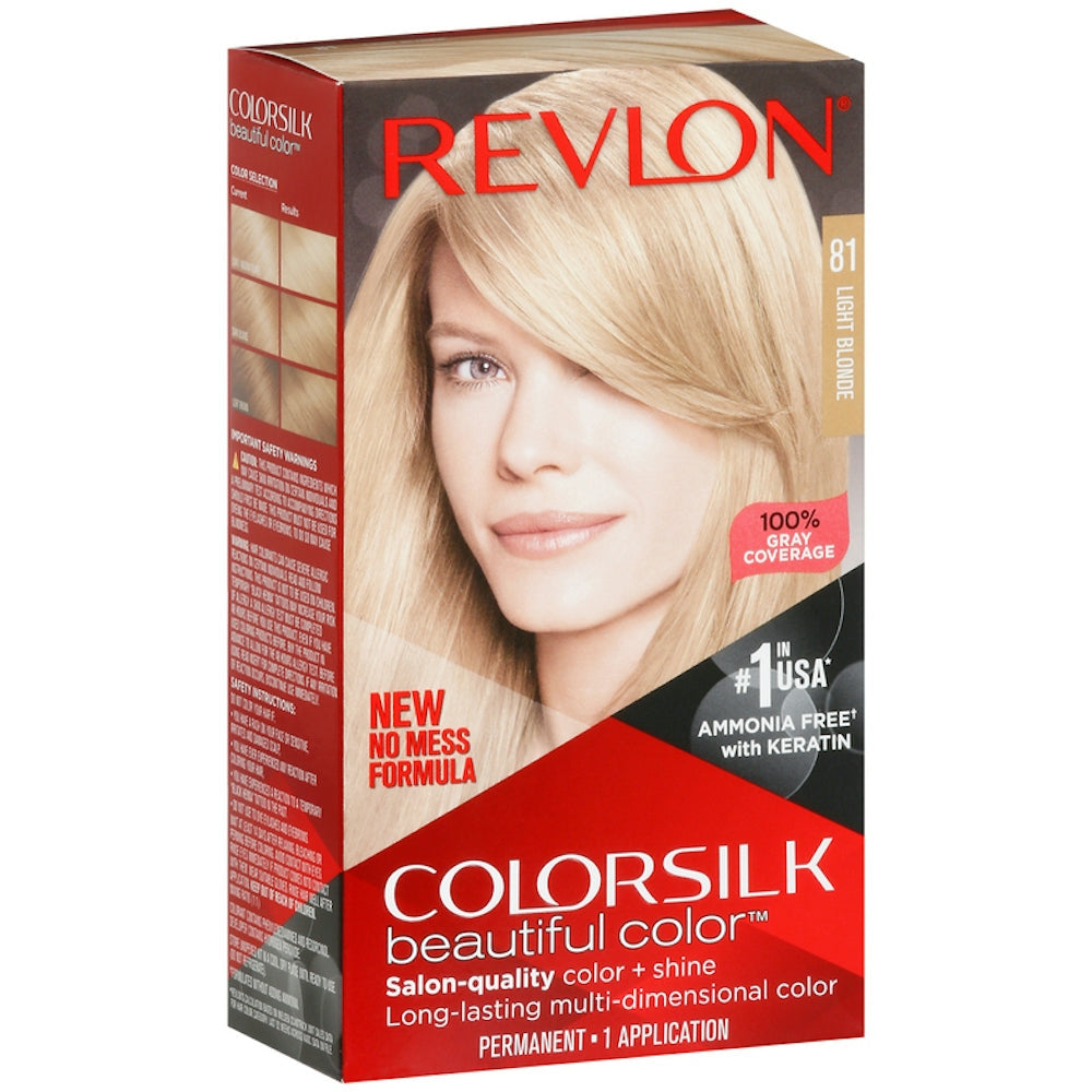 Revlon Couleur de Cheveux Permanente, Blond Clair 81