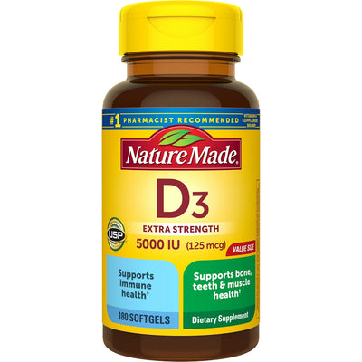NM Vitamin D3 Es Gc 125 Mcg 180 Softgels