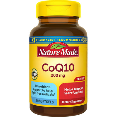 Nature Made CoQ10 200 Mg Softgels - Premium Quality