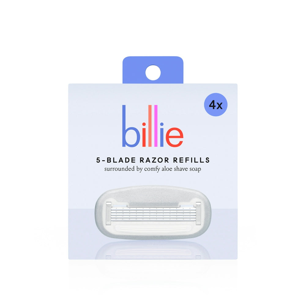 Billie® Razor Refills – 5-Blade Replacement Cartridges