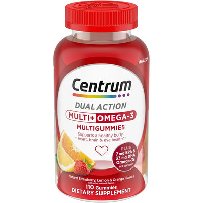 Centrum Multigummies avec Omega 3 - 100 Comptes