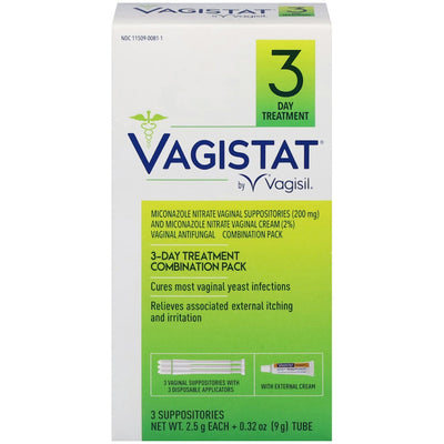 Vagistat 3-Day Vaginal Antifungal Treatment Pack