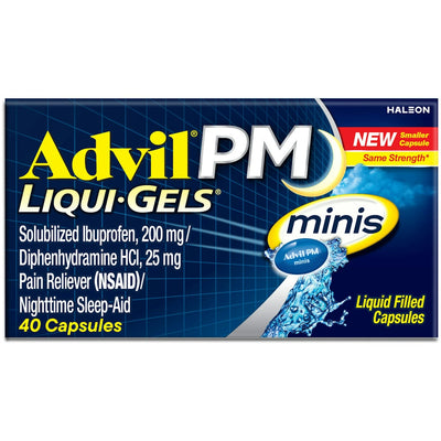 Advil PM Liqui-Gels Minis - 40 Liquid Capsules