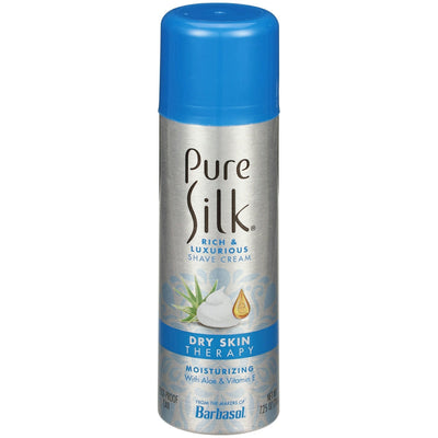 Pure Silk Spa Therapy Shave Cream for Dry Skin - 7.25 fl oz