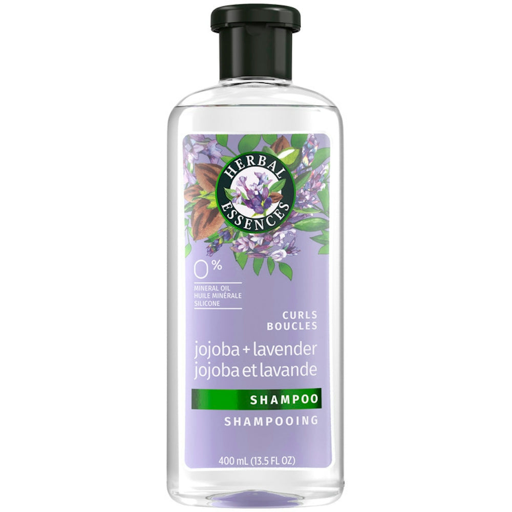 Shampoo Herbal Essences à l'huile de jojoba et à la lavande pour boucles, 13,5 oz fl