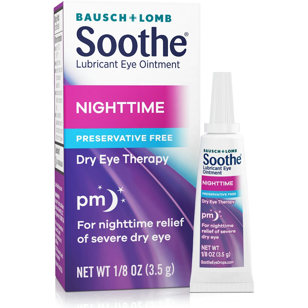 Onguent pour les yeux Soothe Nighttime – Lubrifiant nocturne pour les yeux secs