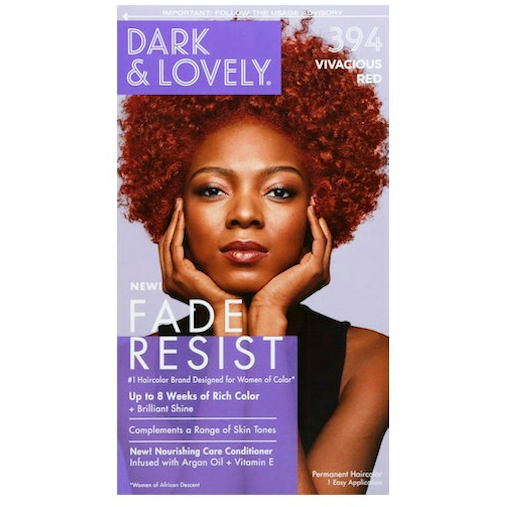 Color de Cabello Permanente Fade Resist Dark & Lovely - Rojo Vivaz