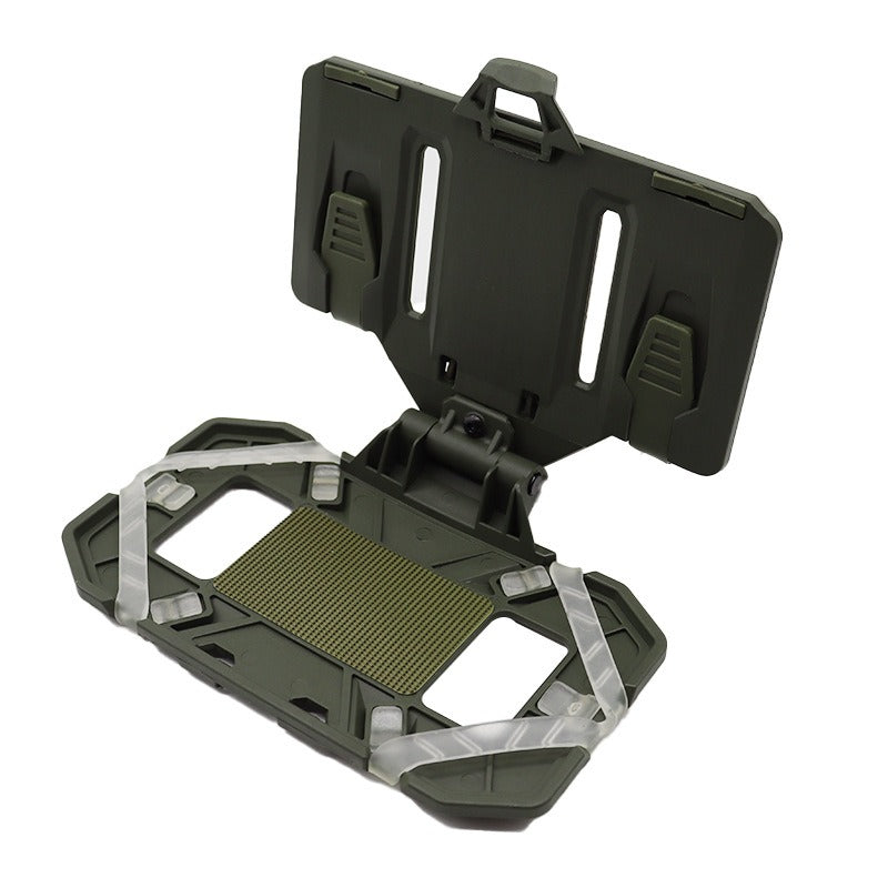Folding navigation board MOLLE mount tactical vest mobile phone holder navigator chest mount universal - Korvel