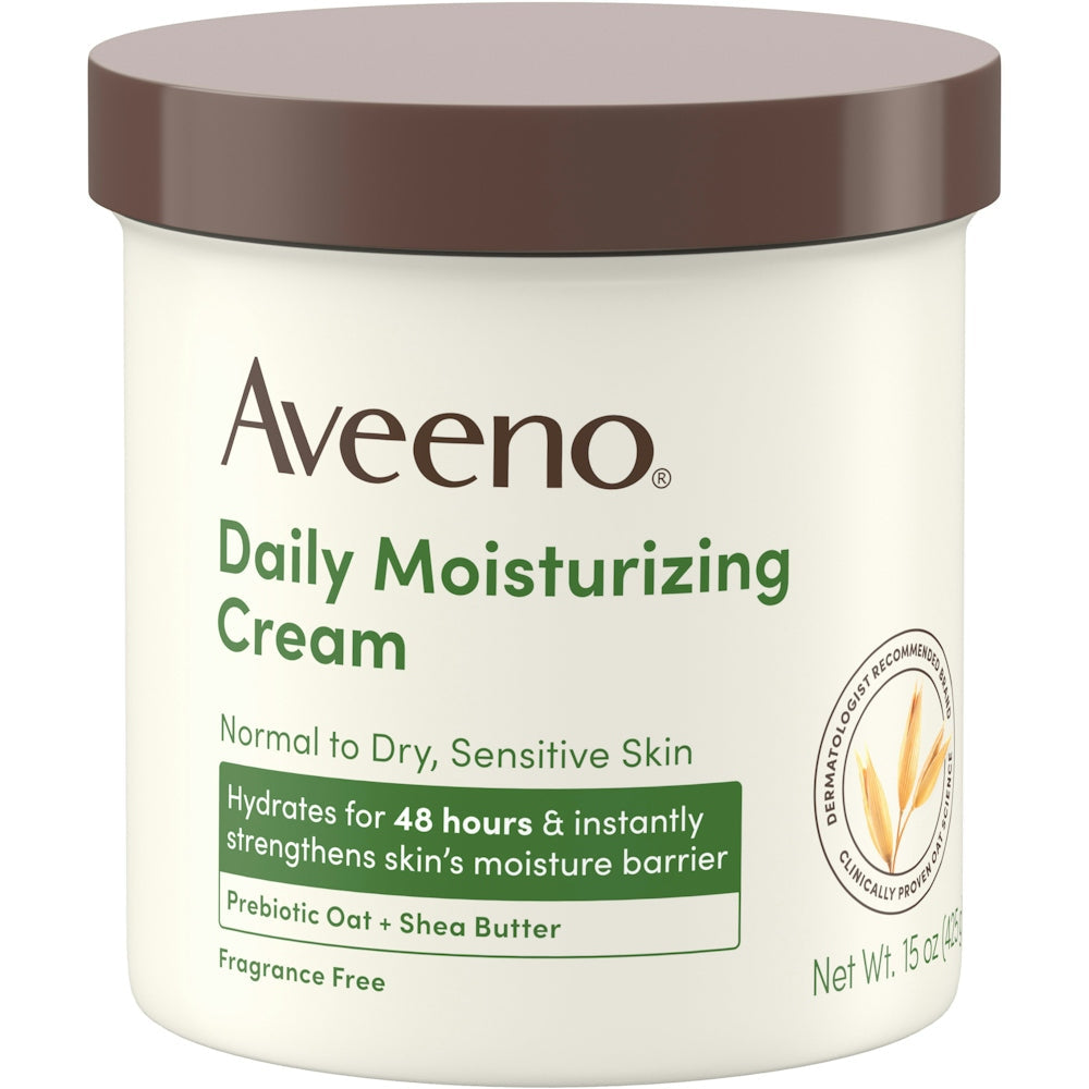 Crème hydratante quotidienne Aveeno - Sans parfum - 15 oz