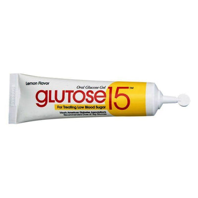 Gel de glucose oral Glutose 15 - Saveur citron, 37,5 g