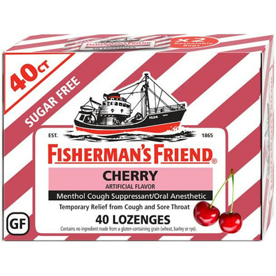 Fisherman's Friend Lozenges Cherry Sugar Free - 40 Count