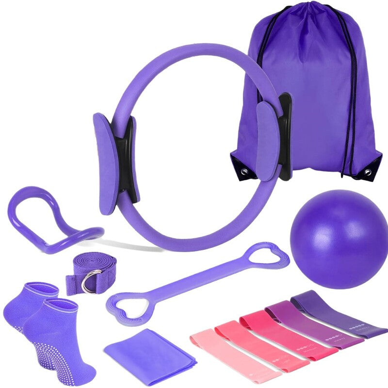 Kit de Pilates de 13 pièces pour des entraînements à domicile