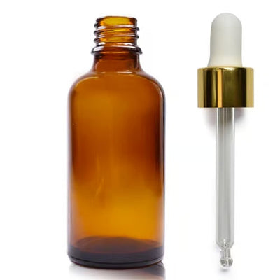 30 mL Amber Glass Serum Vials - 96 Count
