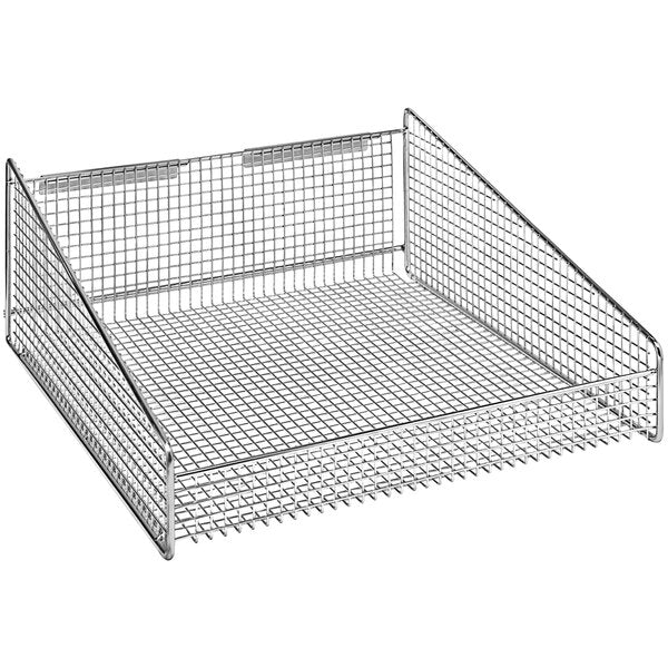 Panier mural à compartiments en chrome Quantum Storage Systems