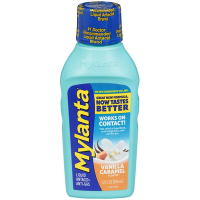 Mylanta Liquide 355ml - Saveur Caramel Vanille