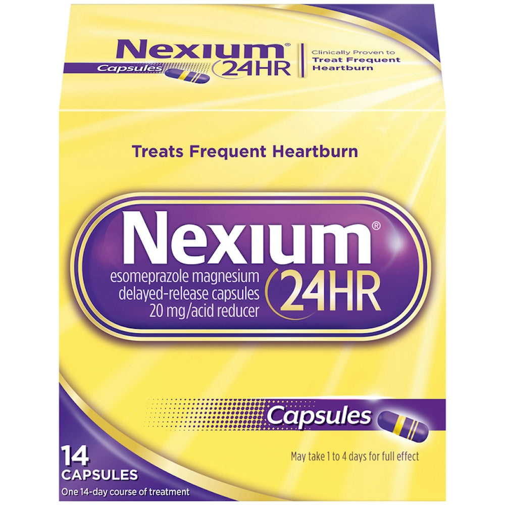 Nexium 24HR Acid Reducer Capsules for Heartburn Relief