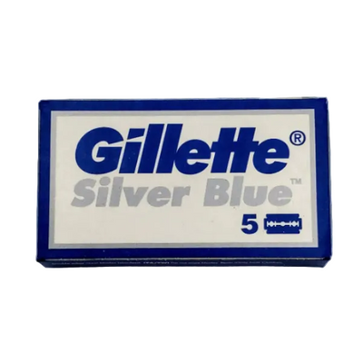 Gillette Silver Blue Razor Blades - 5 Pack
