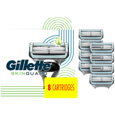 Gillette Skin Guard Men's Razor Blades - 8 Refills