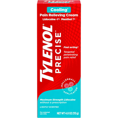 Tylenol Precise Cooling Pain Relief Cream with Lidocaine & Menthol - 4oz