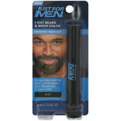Just For Men 1-Day Temporary Beard & Brow Color - Black