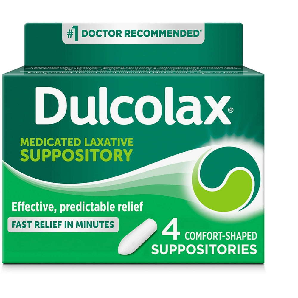 Suppositoires laxatifs Dulcolax Comfort en forme - 10 mg