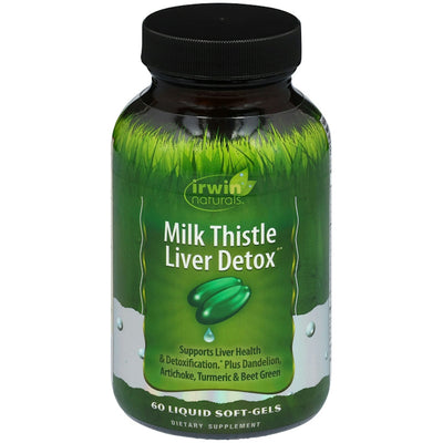 Irwin Naturals® Détox du Foie et Purificateur de Sang – Gélules Liquides