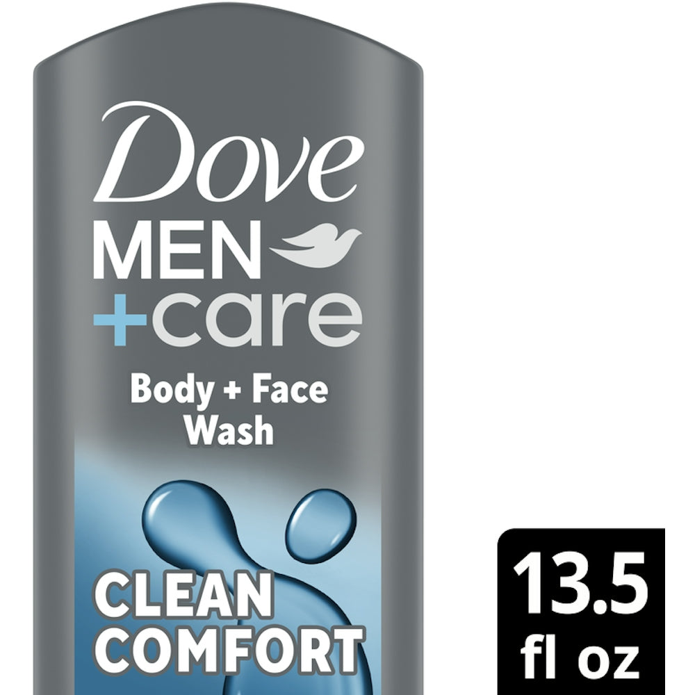 Dove Men+Care Gel de Ducha Hidratante Clean Comfort - 13.5 Fl Oz