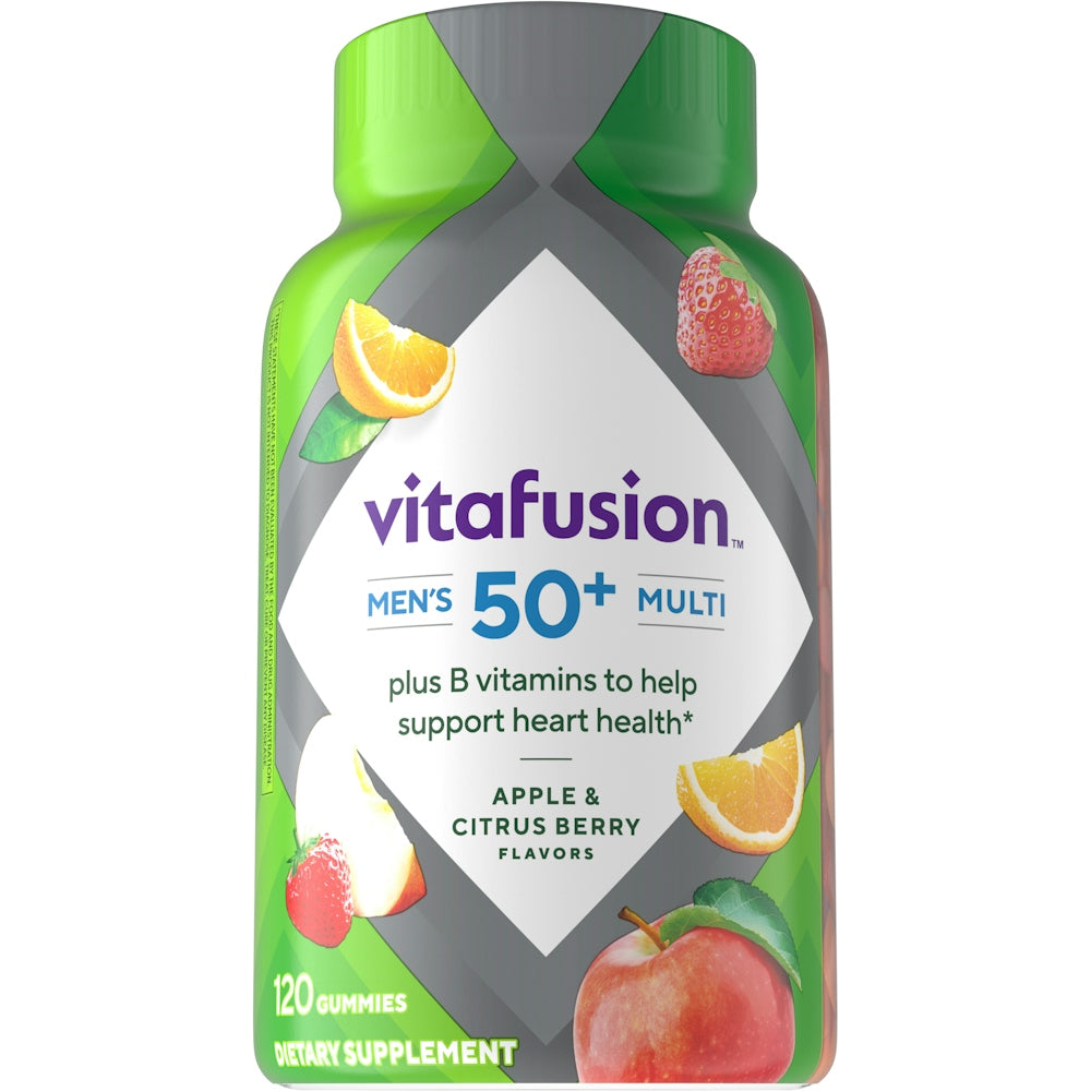 Vitafusion Hombres 50+ Gomas Multivitamínicas Diarias
