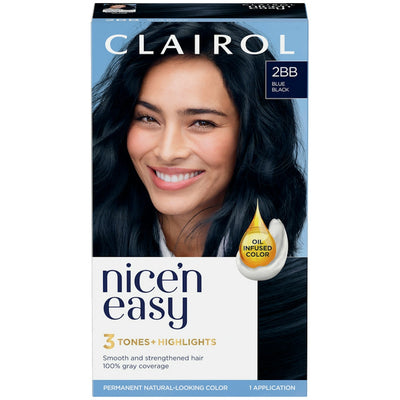 Nice’n Easy Permanent Hair Color - Blue Black 2 Bb