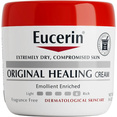 Crema Original de Curación Eucerin - Hidratante Sin Fragancia