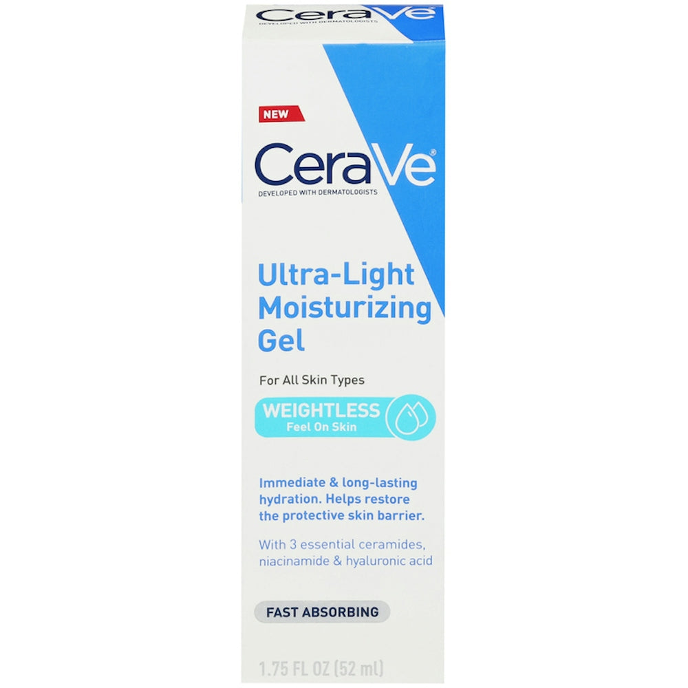 CeraVe Gel Hidratante Ultra Ligero para el Rostro - 1.75 Fl Oz