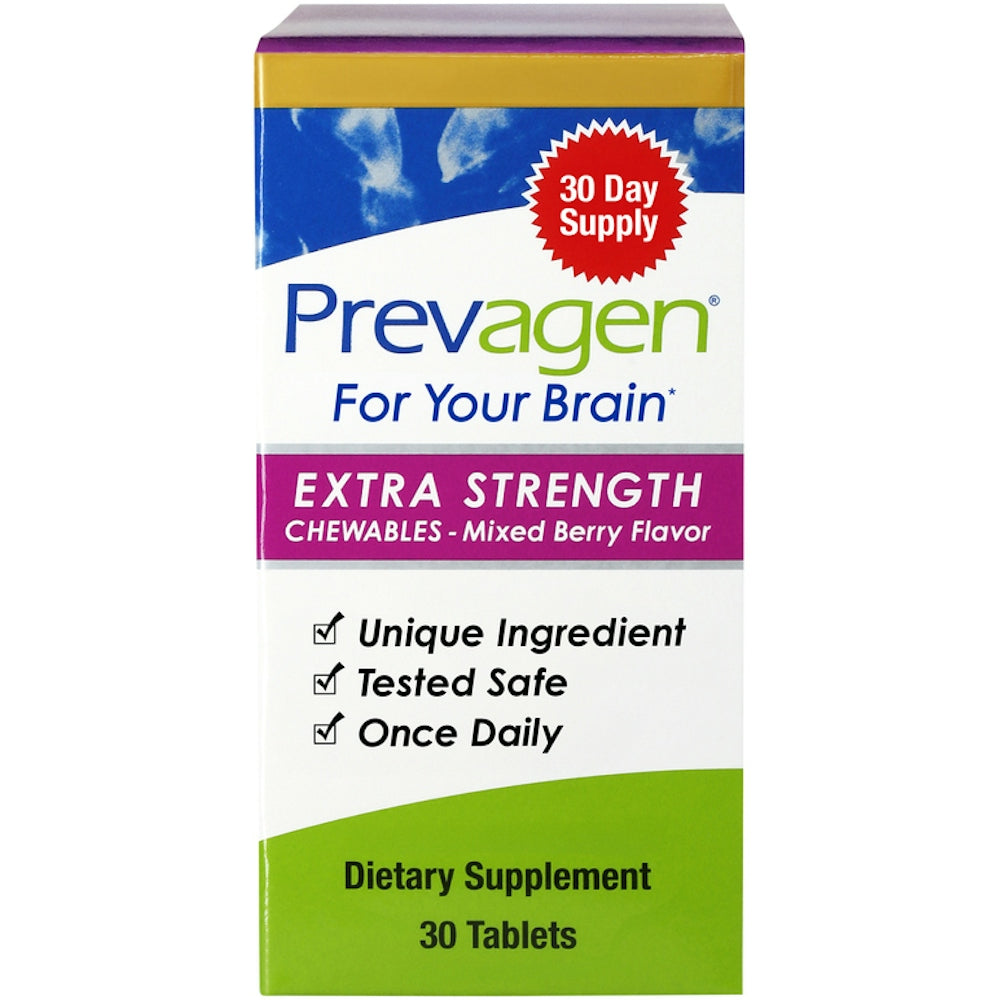 Prevagen Chewables Extra Strength - Sabor a bayas mixtas