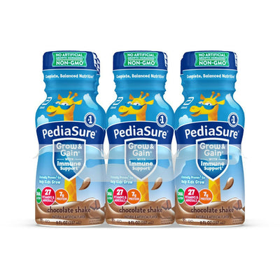 PediaSure Grow & Gain Kids' Nutritional Shake, Chocolate - 6 Count