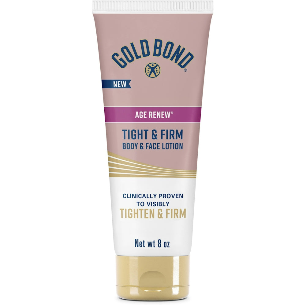 Loción Corporal y Facial Gold Bond Age Renew Tight & Firm, 8 Oz