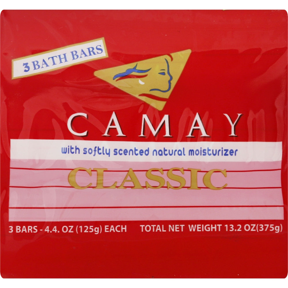 Jabón de baño Camay Classic - Paquete de 3